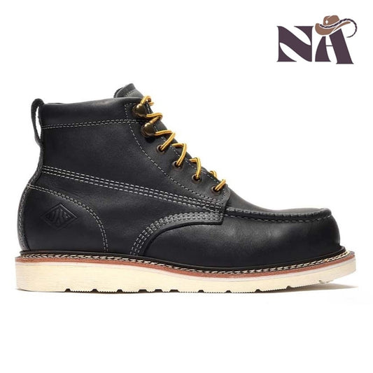 Work Boots NA-BA-640 Black - Botas de Trabajo