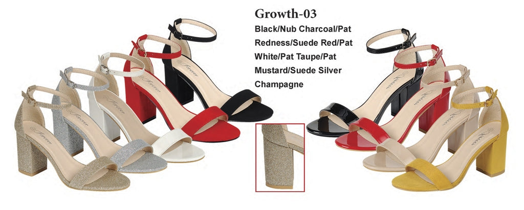 FL-GROWTH-03 - Heels for Women Wholesale