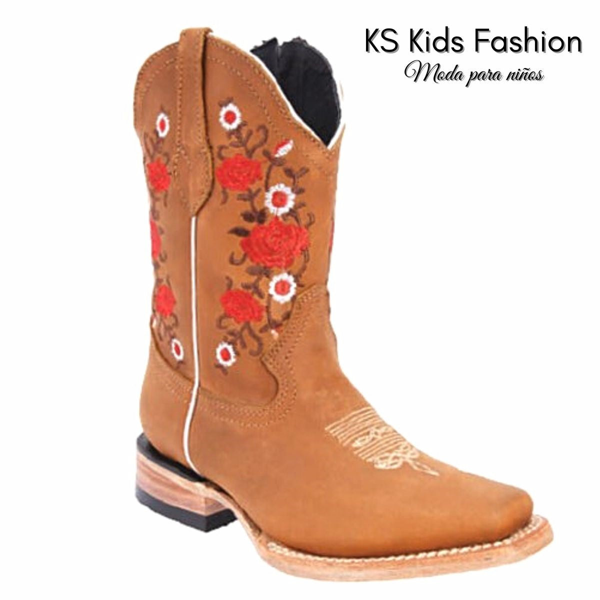 Botas vaqueras para ninas KS-WD0390-390 - Girls Western Boots