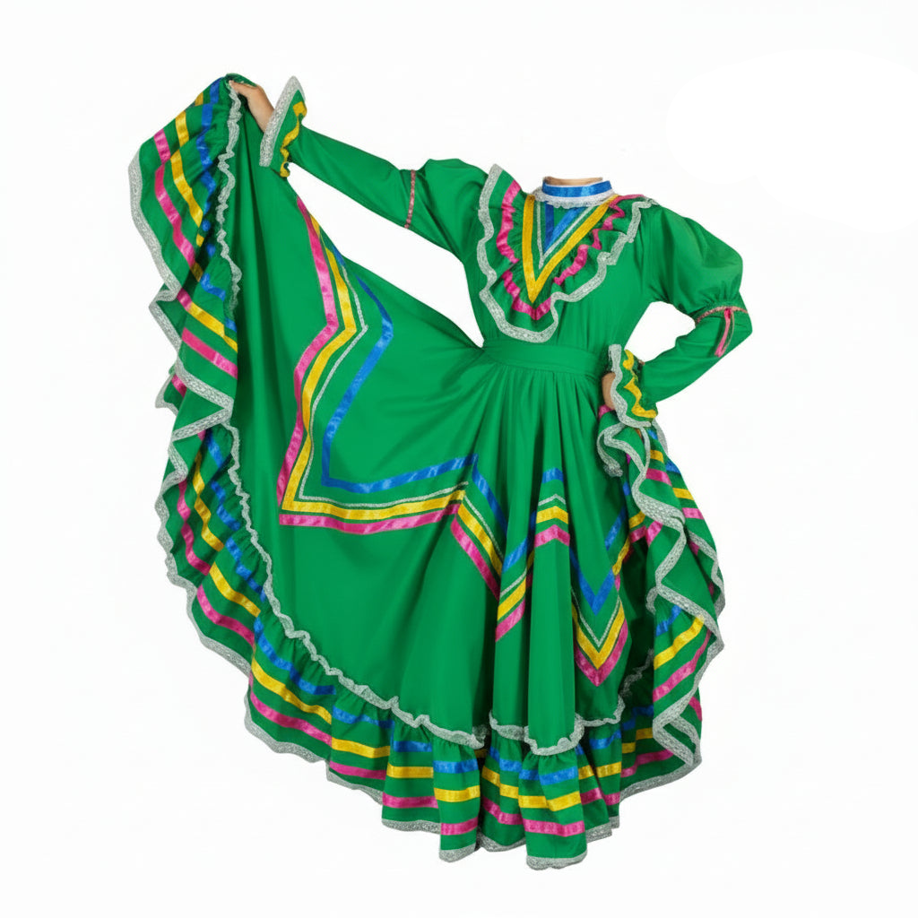 Jalisco Dress for Women NA-74201-4 - Vestido Jalisco de Mujer