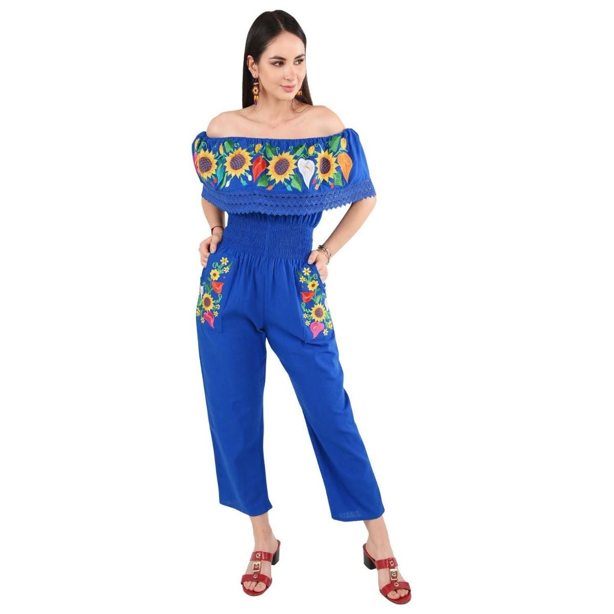 Embroidered Jumper NA-79001- Jumper Bordado