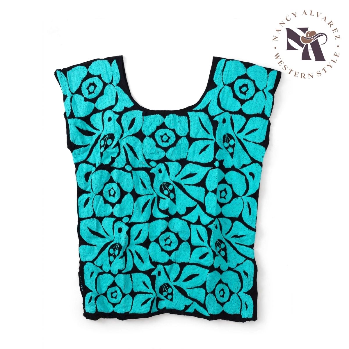 Embroidered Blouse NA-OAX47 - Blusa Bordada
