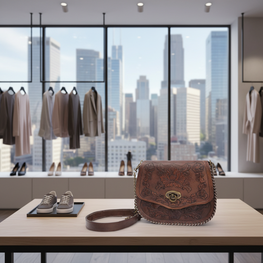 Leather Bag NA-TM-41006 Bolsa de Piel