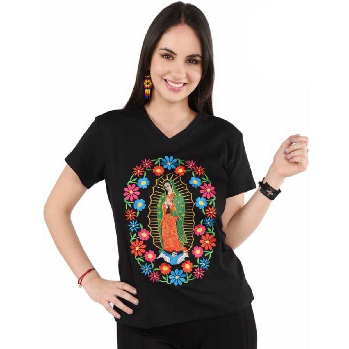 Embroidered Shirt NA-TM-77178 - Playera Bordada