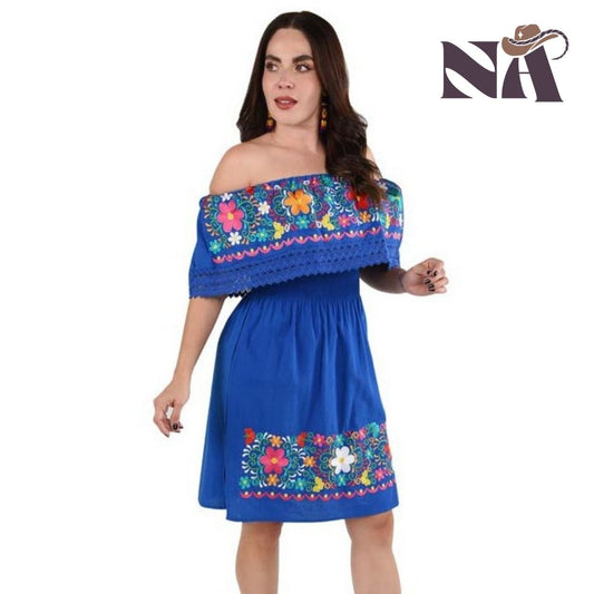 Embroidered Dress NA-TM-77310 - Vestido Bordado