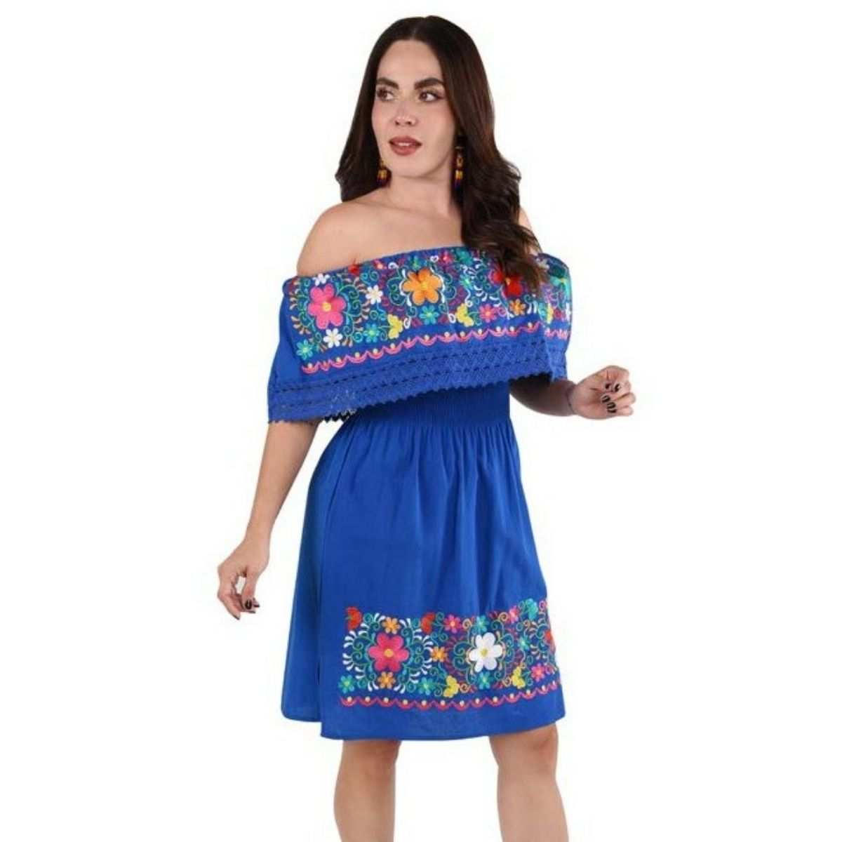 Embroidered Dress NA-TM-77310 - Vestido Bordado