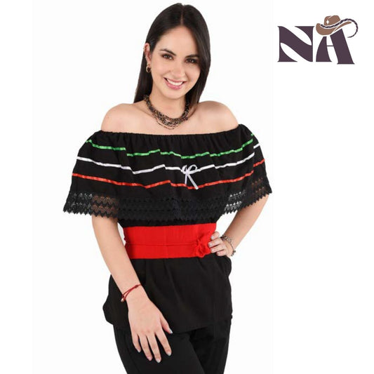 Embroidered Blouse NA-TM-77515 - Blusa de Mujer