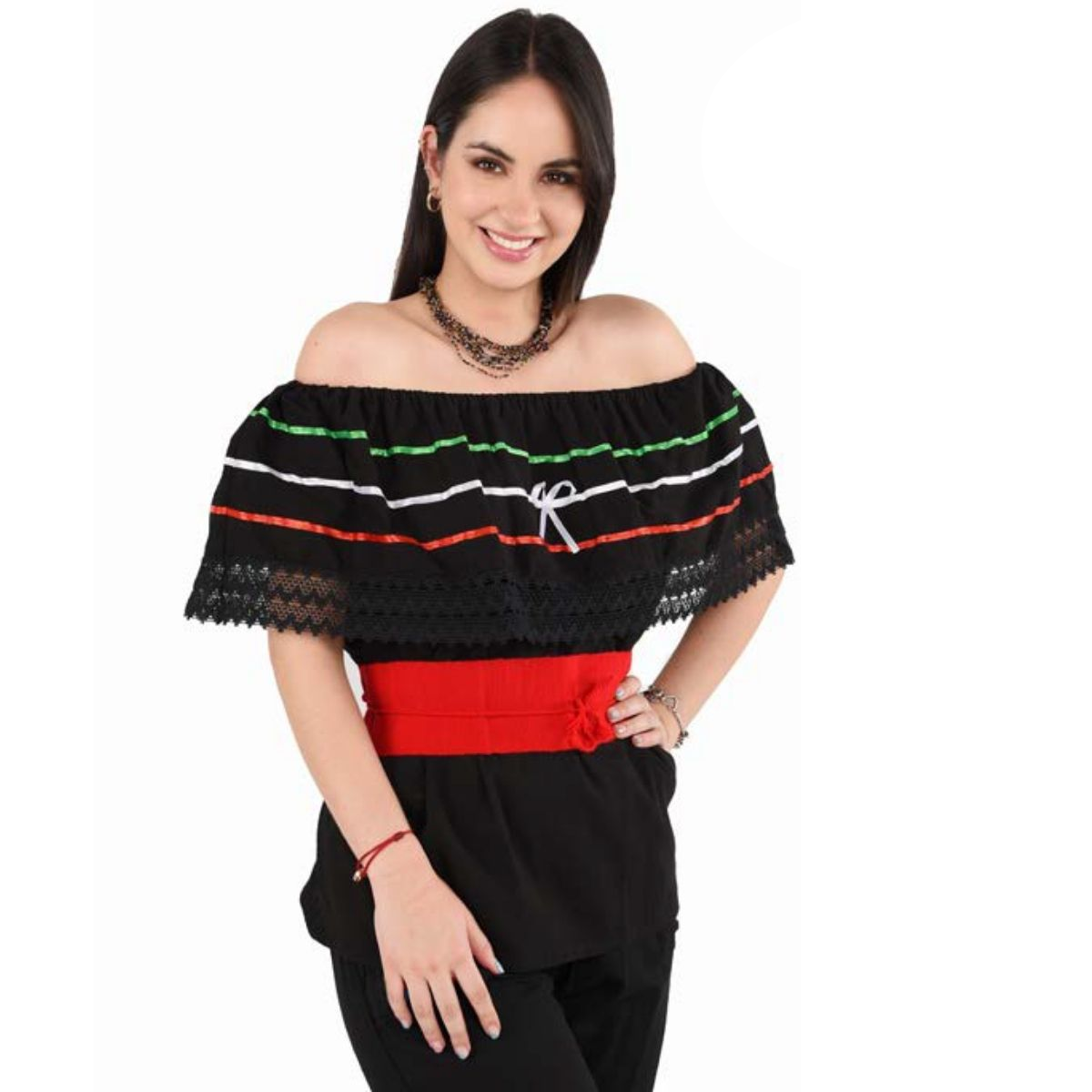 Embroidered Blouse NA-TM-77515 - Blusa de Mujer