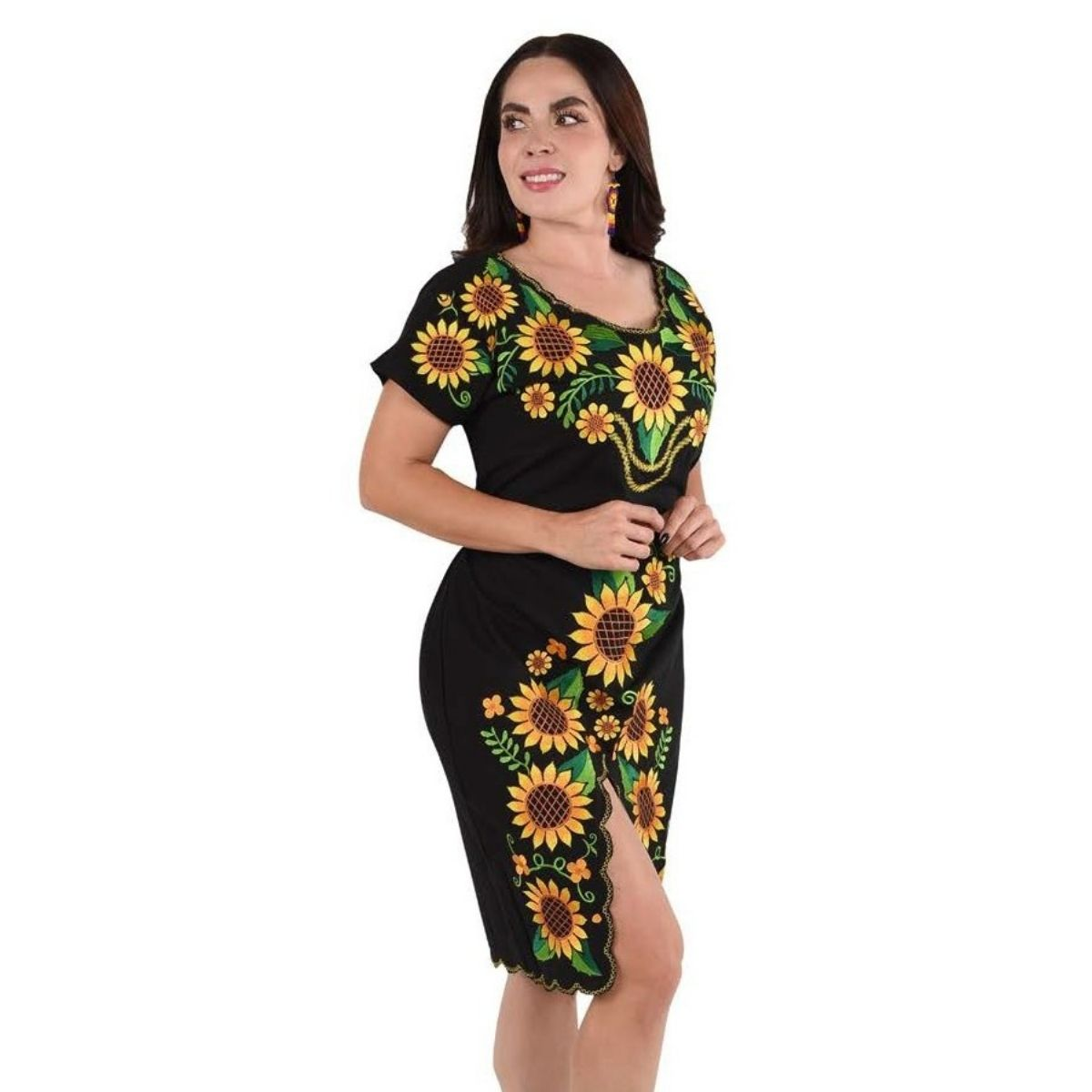 Embroidered Dress NA-TM-79020 - Vestido Bordado