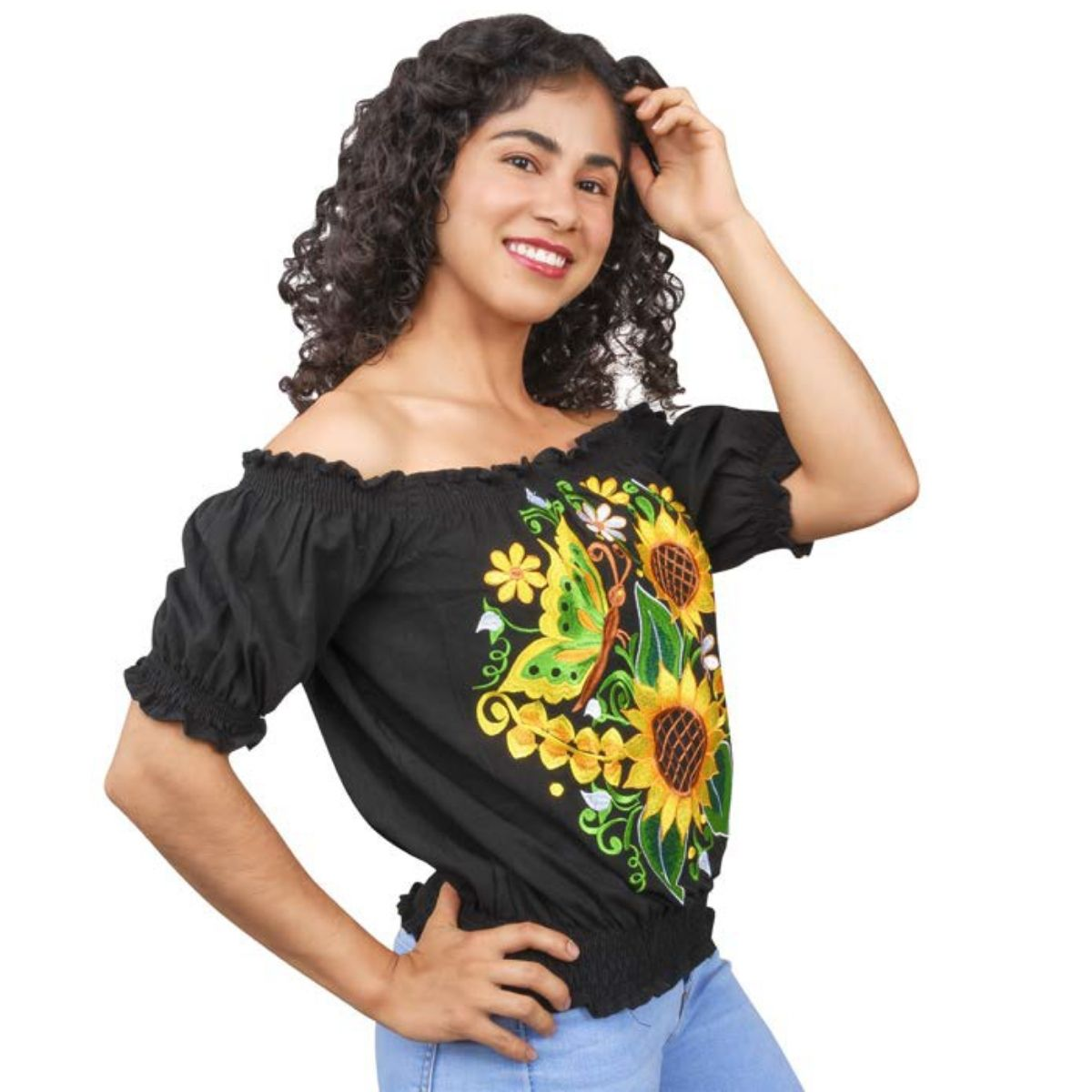 Embroidered Blouse NA-TM-79043 - Blusa de Mujer
