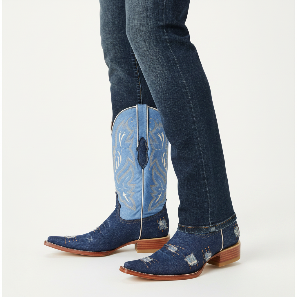Men's Western Boots - NA-WD0140 Botas Vaqueras