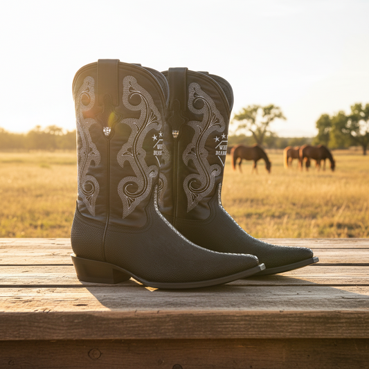 Men's Western Boots - NA-WD0142 Botas Vaqueras