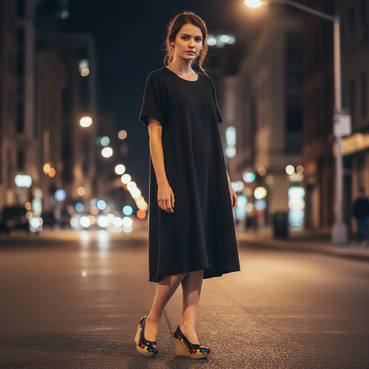 NA-TM-35335 - Handmade Leather Shoes for women