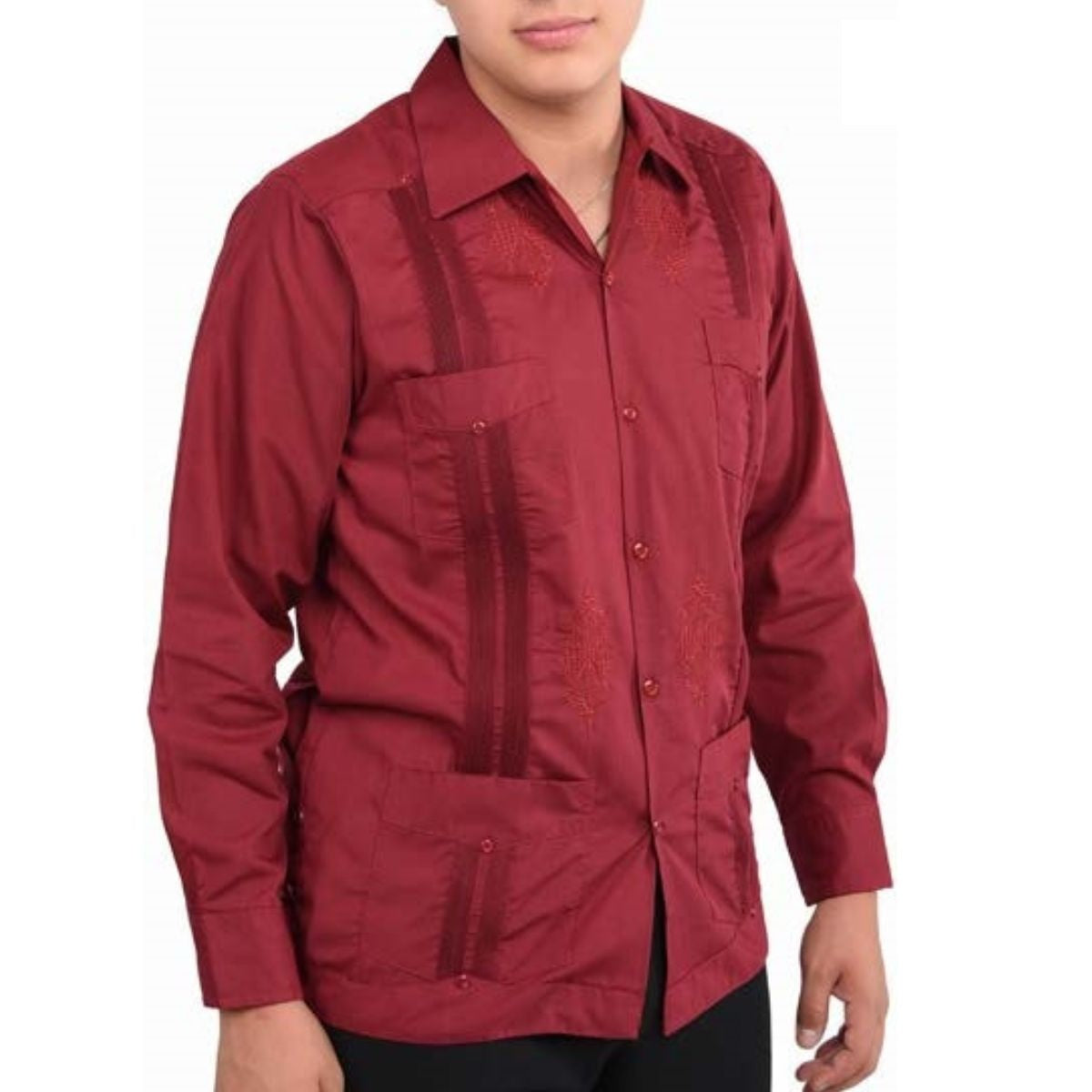 Camisa Guayabera TM-78120 Men's Shirt