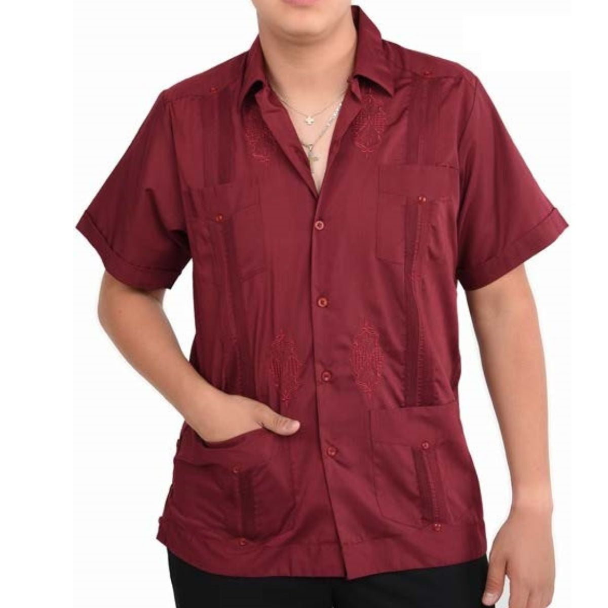 Camisa Guayabera TM-79489 - Men's Shirt