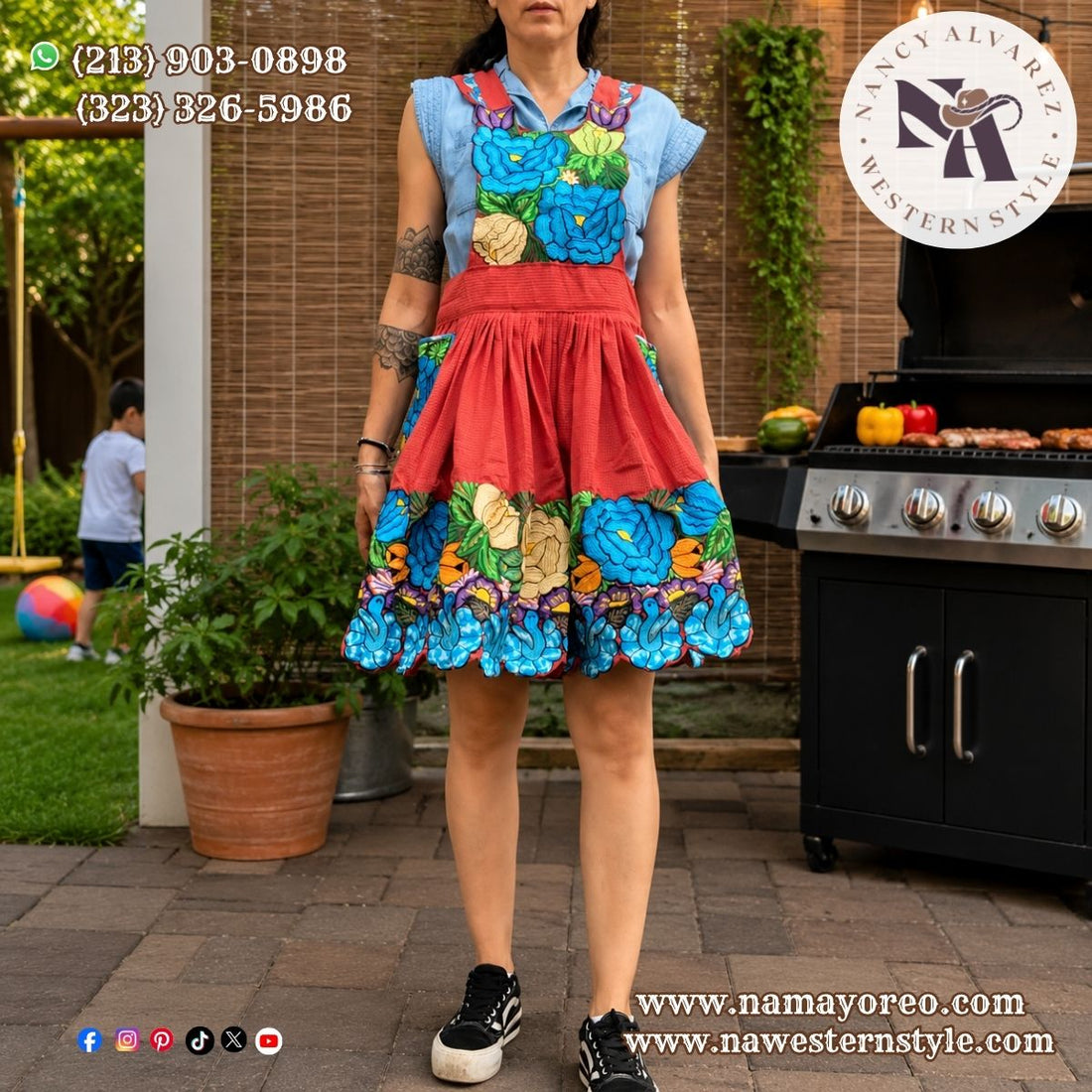 Authentic Mexican Aprons for Every Occasion | NA Western Style