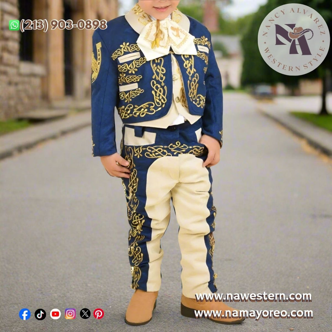 Trajes de Charro para Hombre, Mujer y Niño en Estados Unidos