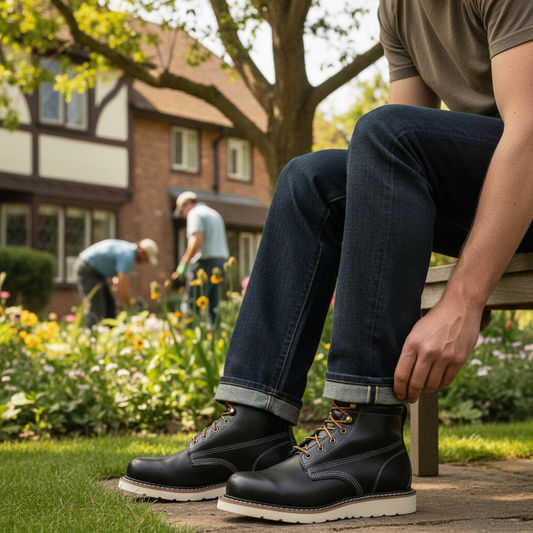 Work Boots NA-BA-633 Black - Botas de Trabajo