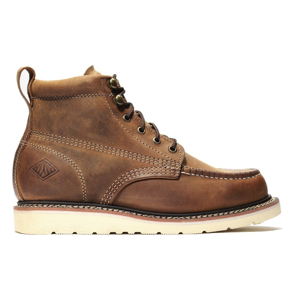 Work Boots NA-BA-640 Crazy Brown - Botas de Trabajo