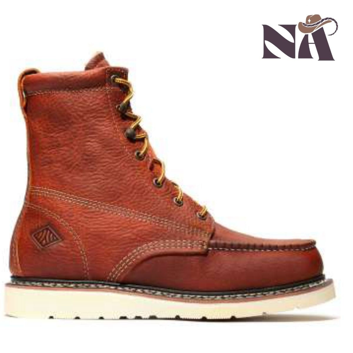 Work Boots NA-BA-840 Golden Brown - Botas de Trabajo