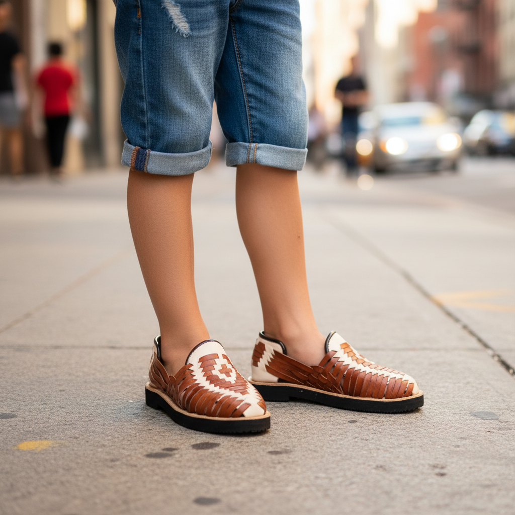 Huaraches Artesanales KS-TM-34207 - Leather Sandals