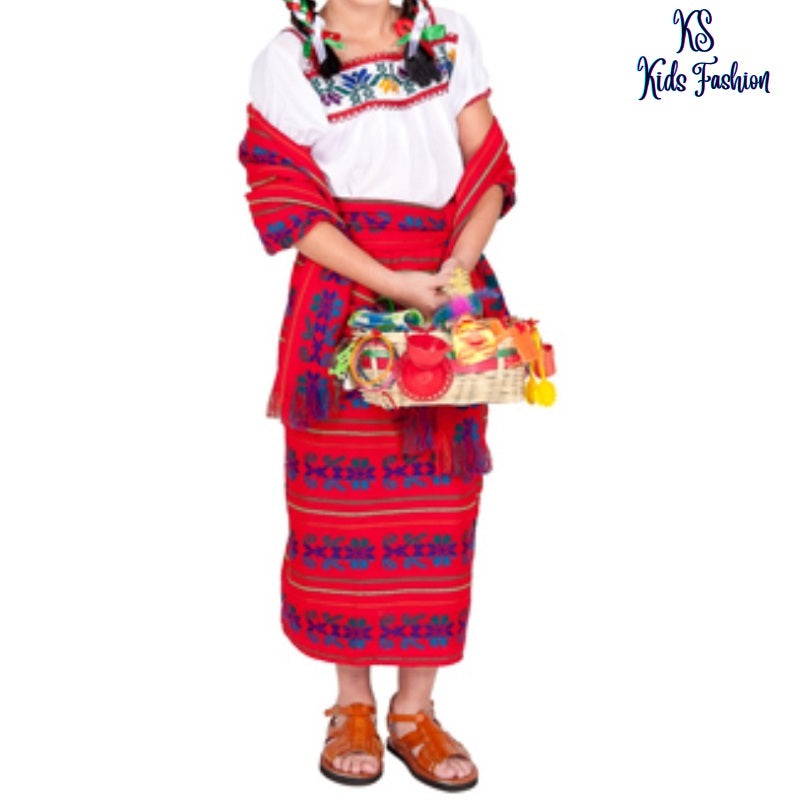 Vestido Tipico Indita de Niña KS74213-1 - Girls Dress