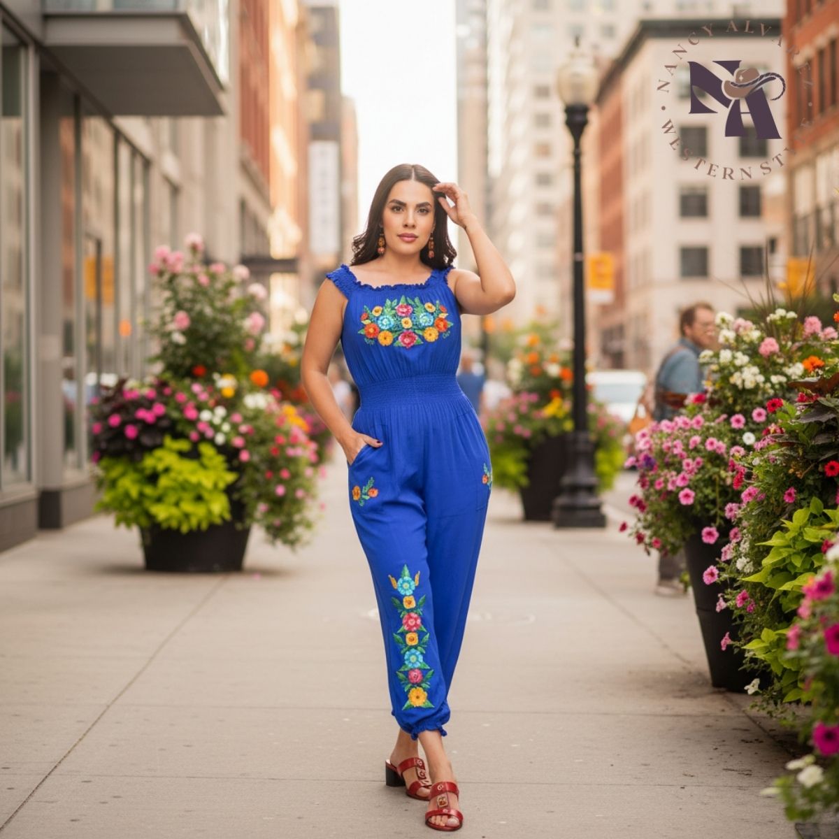 Embroidered Jumper NA-79402 - Jumper Bordado