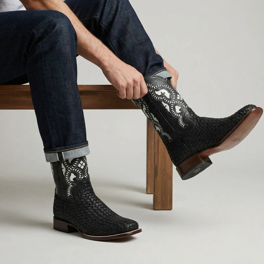 Mens Western Boots - NA-WD0228 - Nancy Alvarez Collections