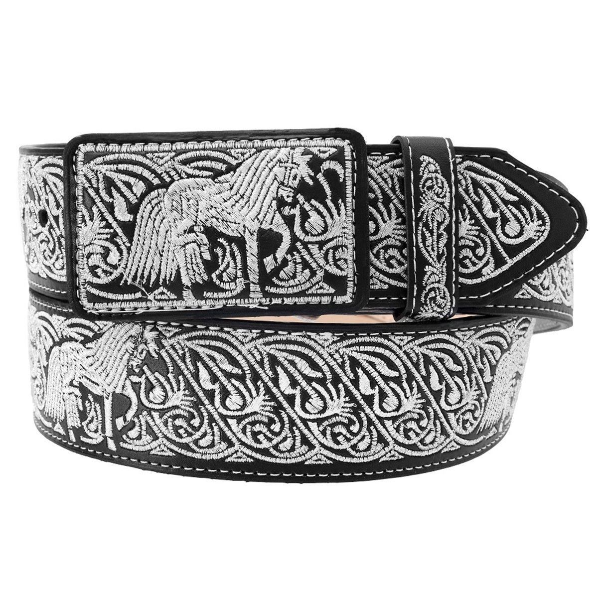 NA-13192CintoVaqueroCharrodeVestirWesternCharrocasualBeltNancyAlvarezCollections