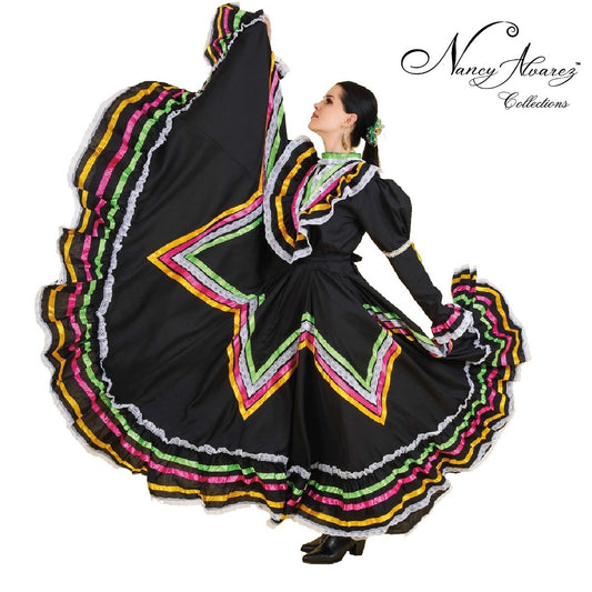 Jalisco Dress for Women NA-74201 - Vestido Jalisco de Mujer