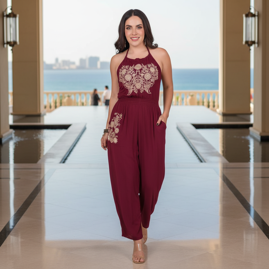 Embroidered Jumper NA-77398 - Jumper Bordado