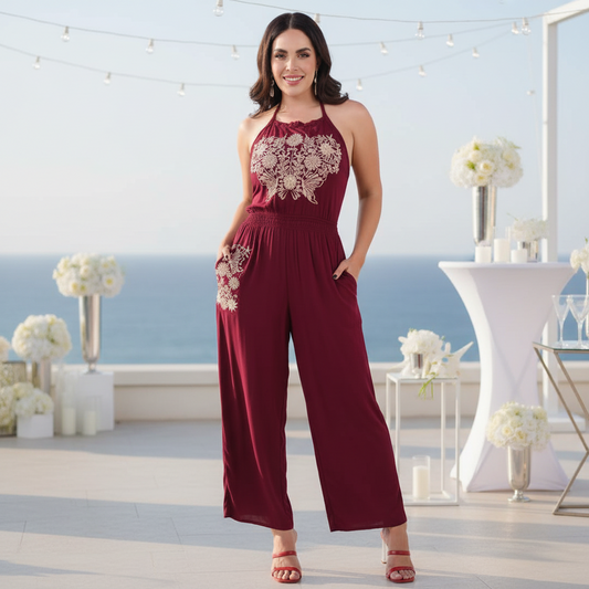 Embroidered Jumper NA-77398 - Jumper Bordado