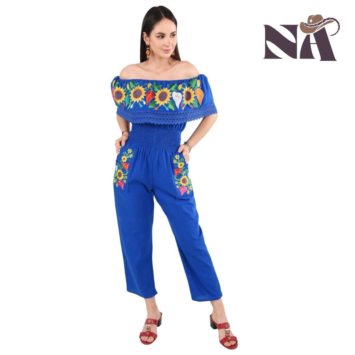 Embroidered Jumper NA-79001- Jumper Bordado