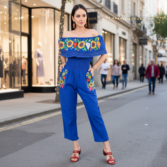 Embroidered Jumper NA-79001- Jumper Bordado