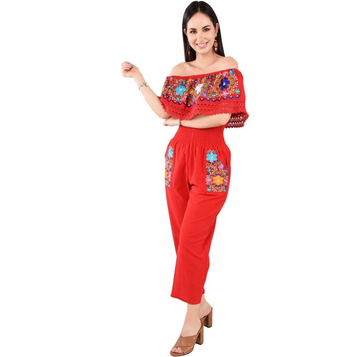 Embroidered Jumper NA-79002- Jumper Bordado