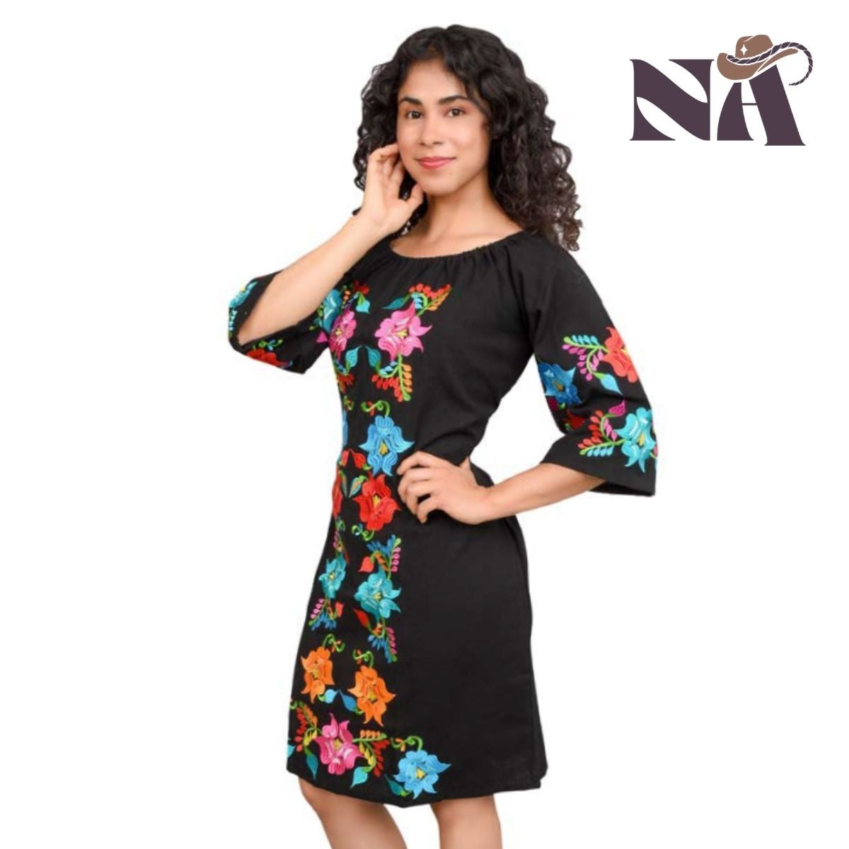 Embroidered Dress NA-TM-79041 - Vestido Bordado