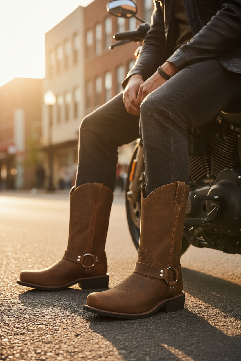 Work Boots NA-BA122 Crazy Brown - Botas de Trabajo