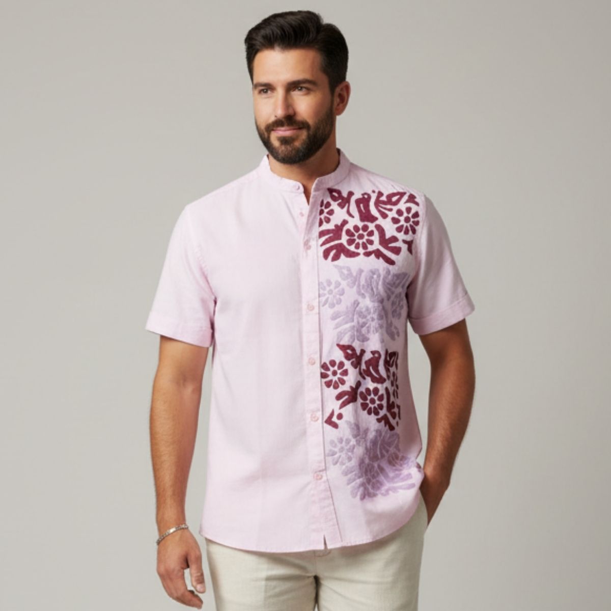 Camisa para Hombre NA-OAX37 Men's Shirt