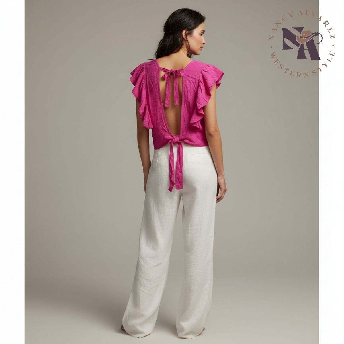 Embroidered Blouse NA-OAX48 - Blusa Bordada