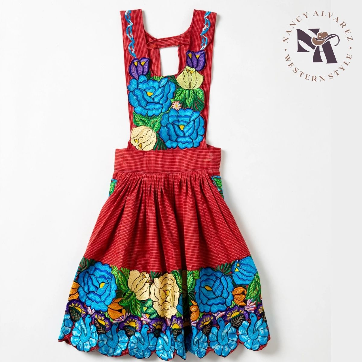 Mexican Apron NA-OAX57 - Mandil Artesanal