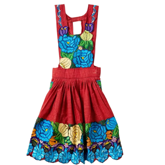 Mexican Apron NA-OAX57 - Mandil Artesanal