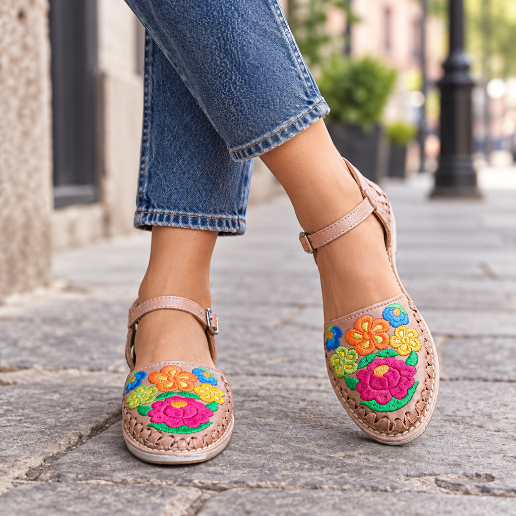 Huaraches NA-SW1477- Handmade Leather Shoes for Women