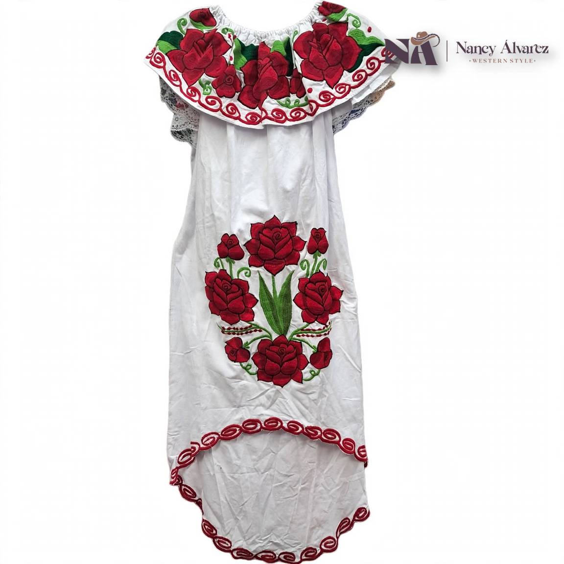 Embroidered Dress NA-SW1503 - Vestido Bordado