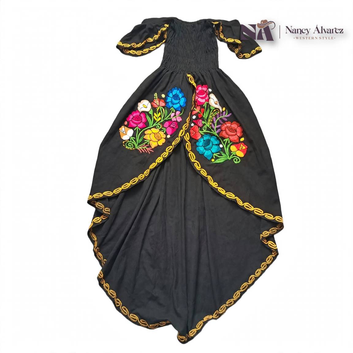 Embroidered Dress NA-SW1504 - Vestido Bordado
