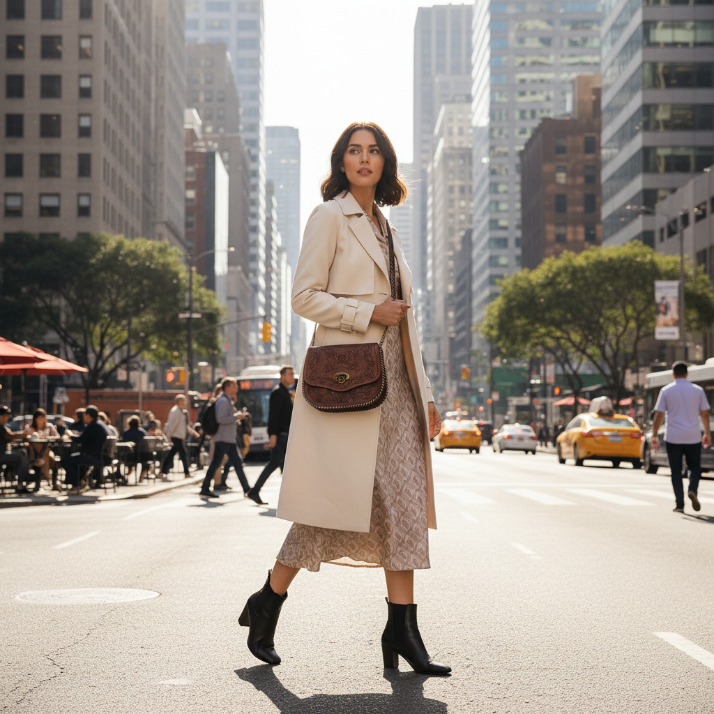 Leather Bag NA-TM-41006 Bolsa de Piel