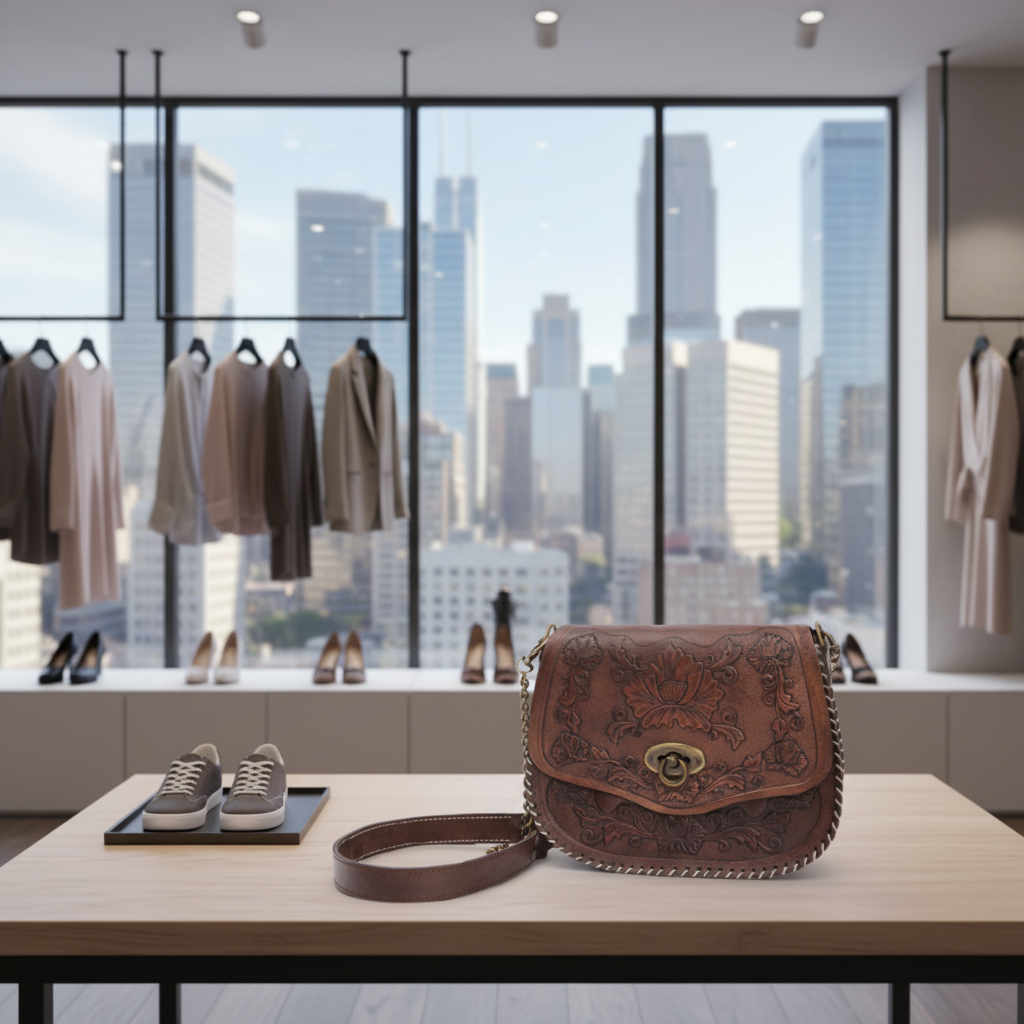 Leather Bag NA-TM-41006 Bolsa de Piel