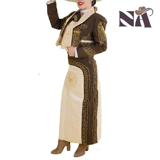 Charro Suit for Women NA-TM-76107 - Traje de Charro