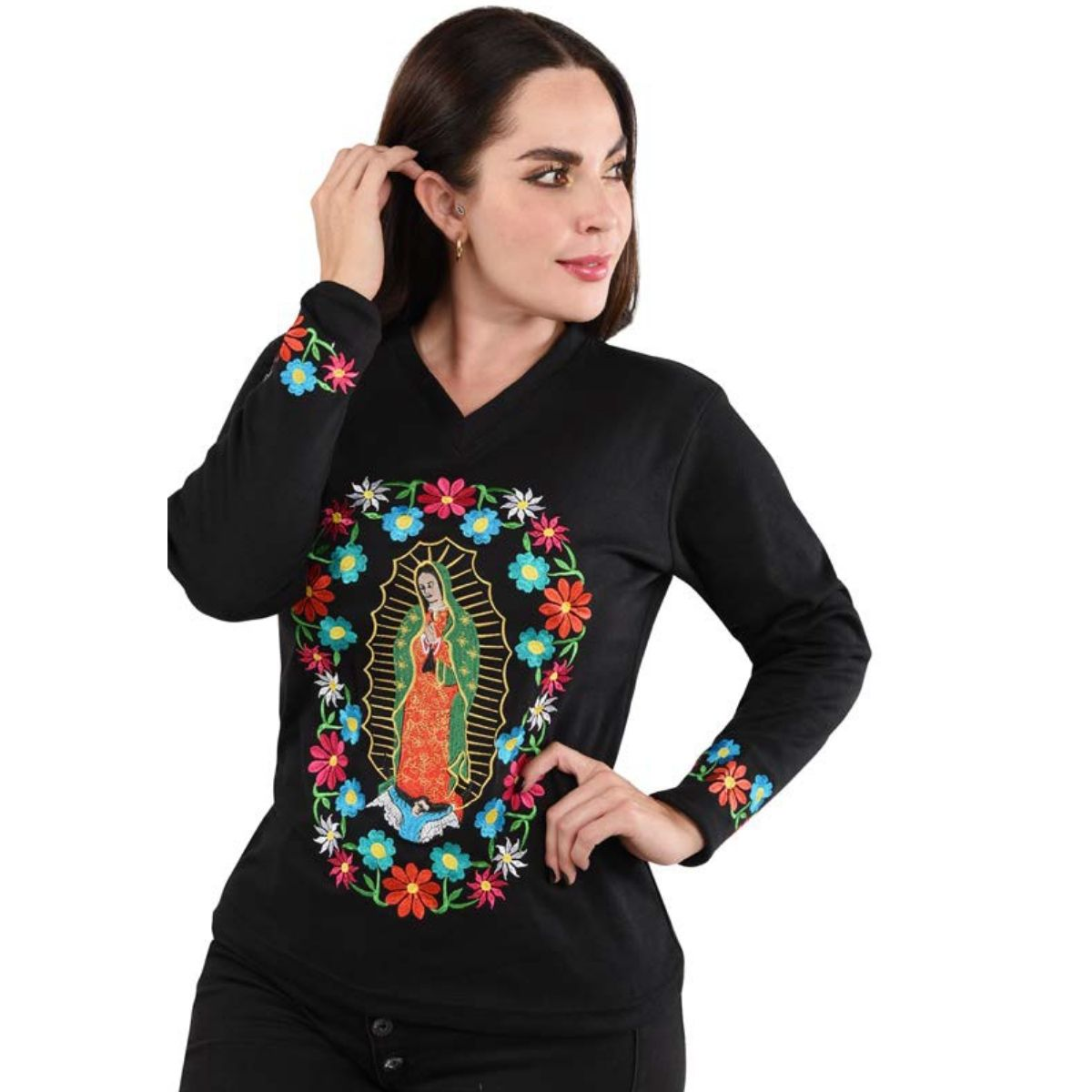 Embroidered Shirt NA-TM-77177 - Playera Bordada
