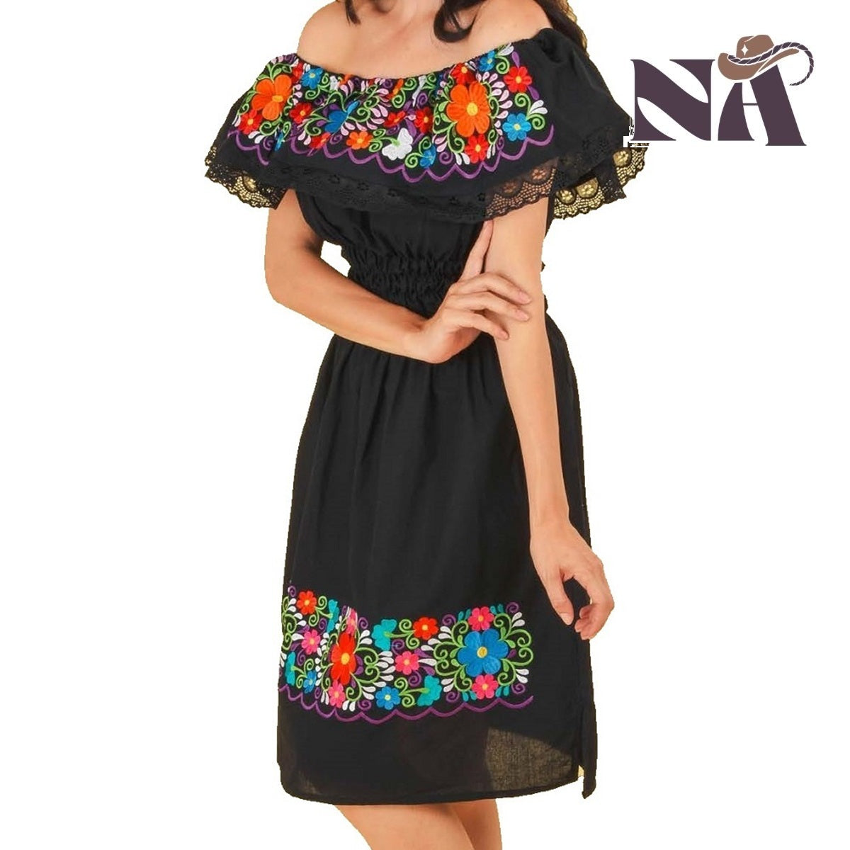 Embroidered Dress NA-TM-77302 - Vestido Bordado