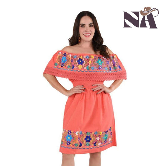 Embroidered Dress NA-TM-77306 - Vestido Bordado